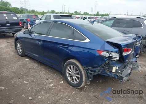 2019 Hyundai Sonata Se z USA, uszkodzony, nr VIN 5NPE24AF2KH789977